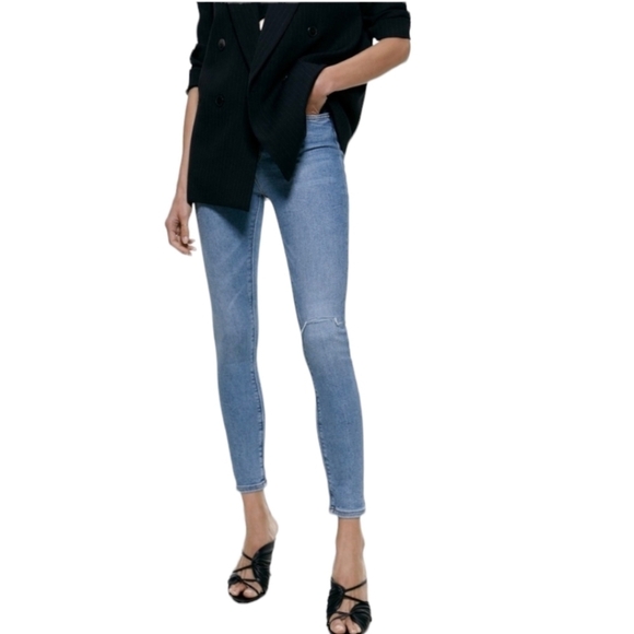 Zara The '80s High Waist Skinny Jeans - Picture 5 of 11